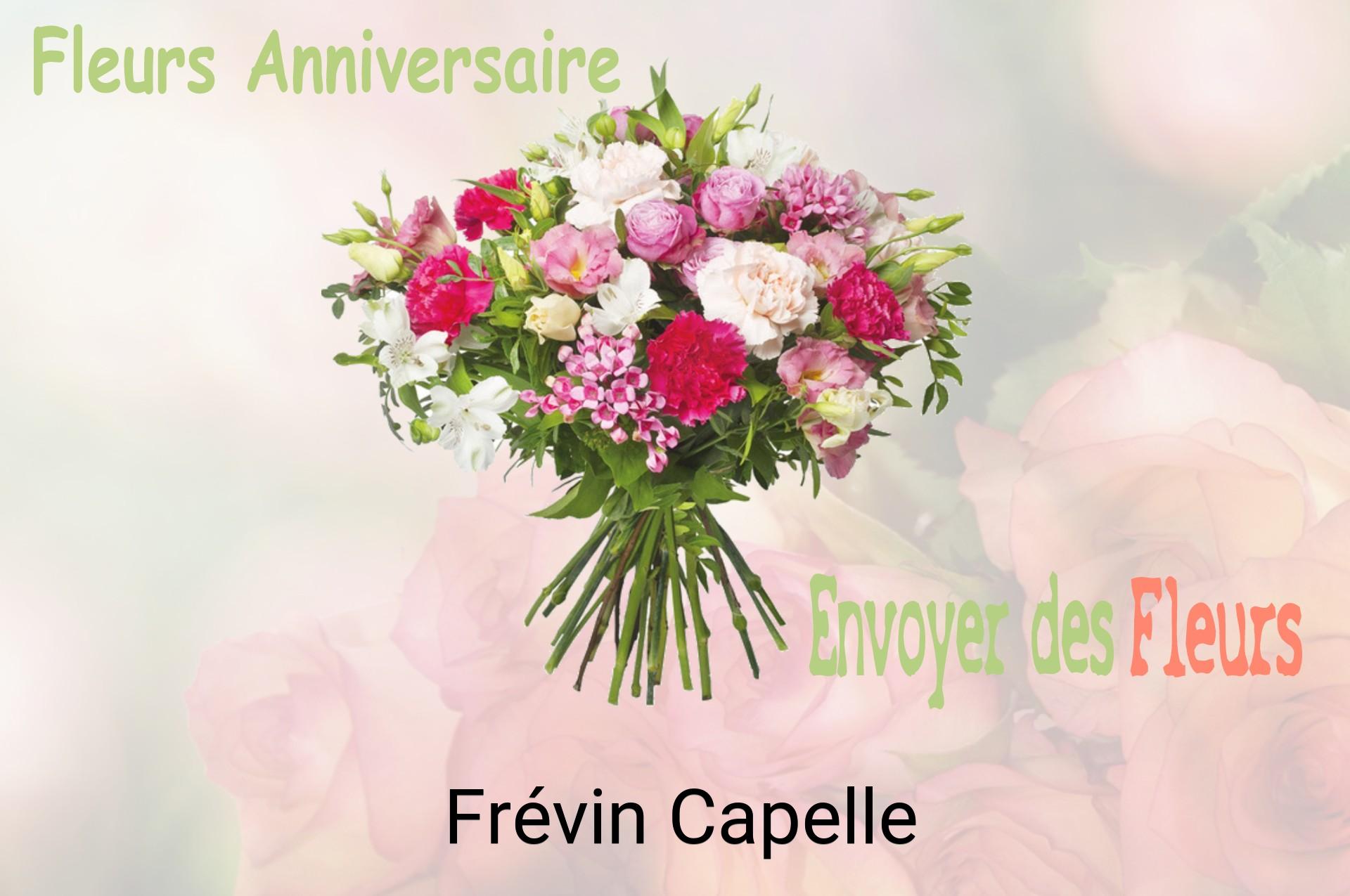 Bouquet de fleurs d’anniversaire livré à Frévin-Capelle